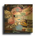 'King of Fools' By Punk Gold Metal Wall Art