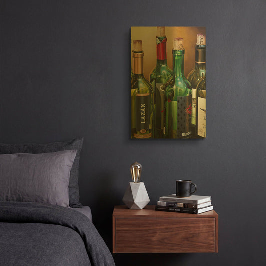 'More Meets The Eye' By Ed Roberts Gold Metal Wall Art