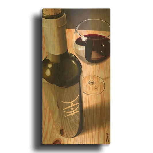 'Standing Tall' By Ed Roberts Gold Metal Wall Art