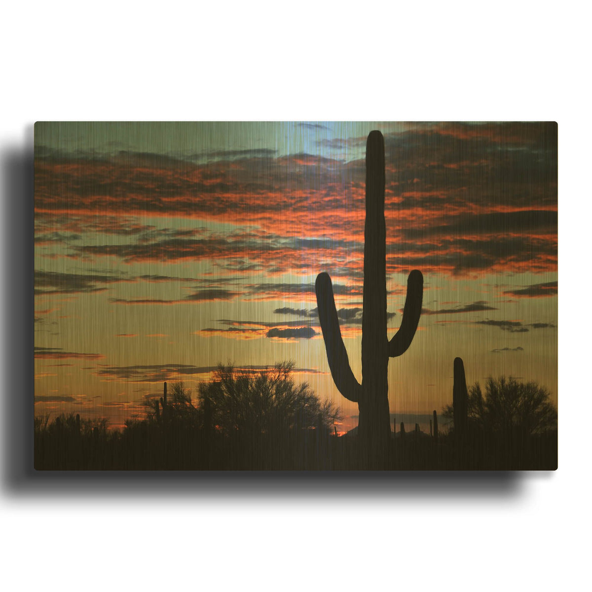 'Hands Off!' By Philippe Sainte Gold Metal Wall Art