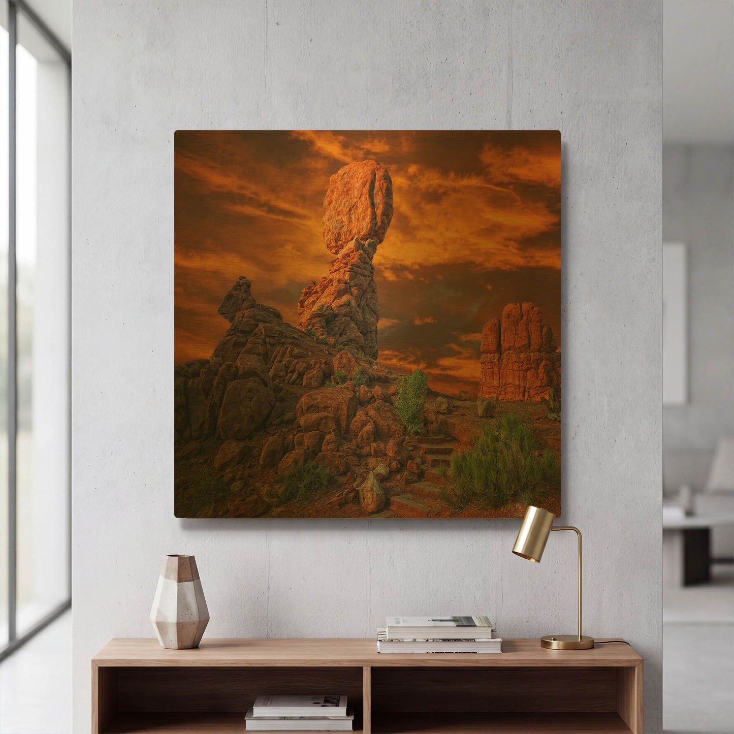 'Imagine...' By Philippe Sainte Gold Metal Wall Art