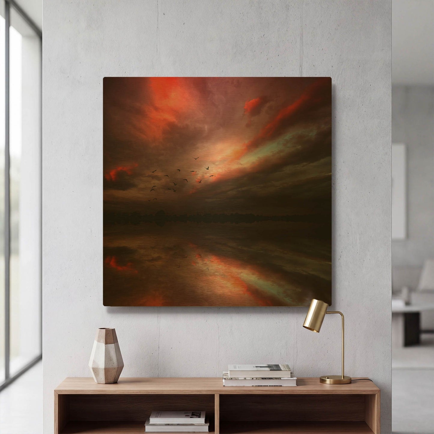 'Instant Karma' By Philippe Sainte Gold Metal Wall Art