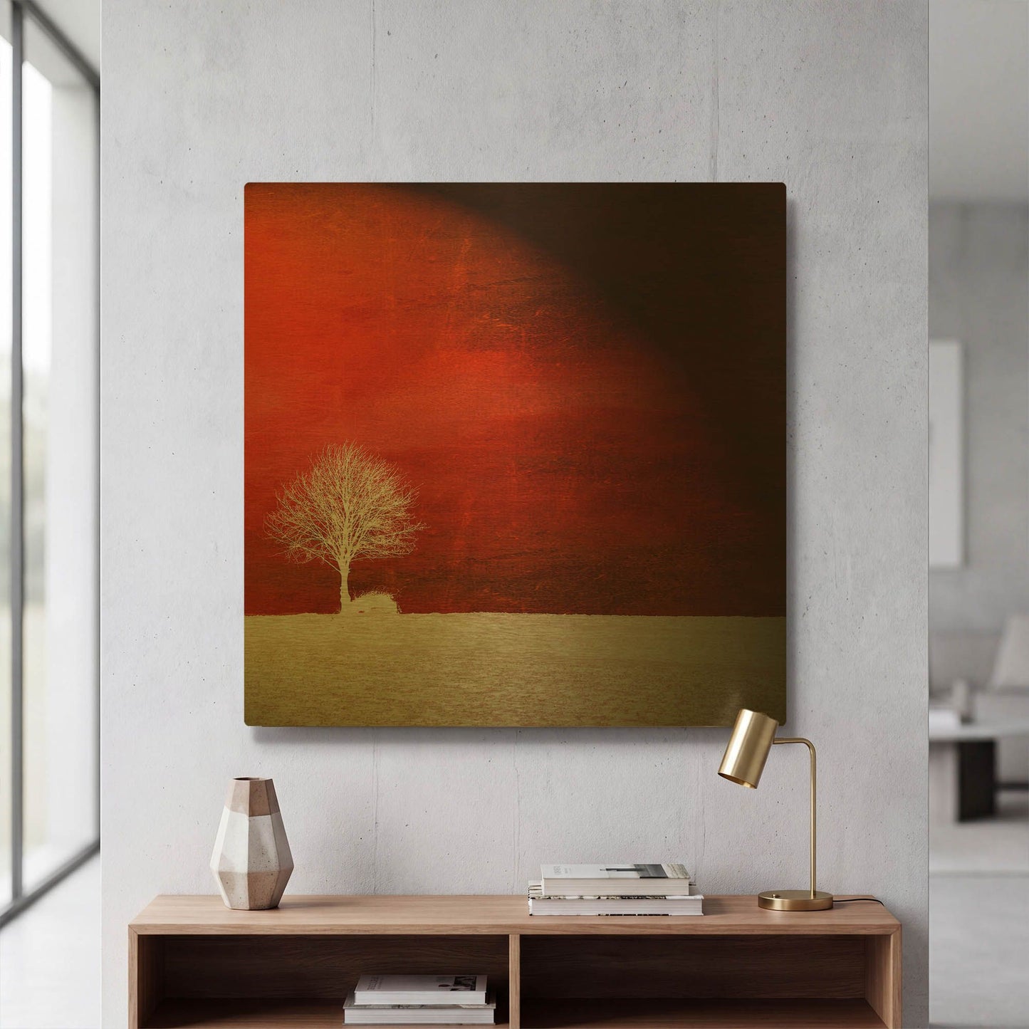 'Sensation' By Philippe Sainte Gold Metal Wall Art