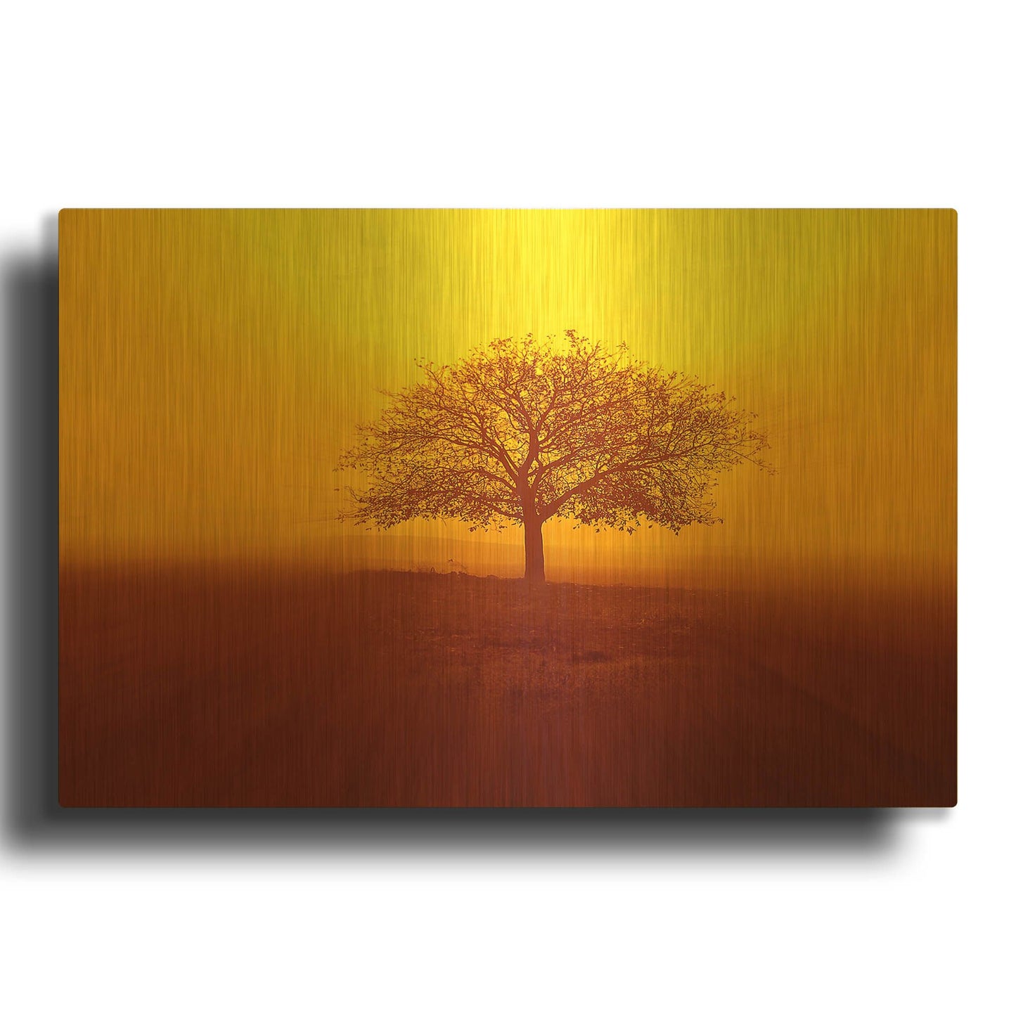 'So lonely' By Philippe Sainte Gold Metal Wall Art