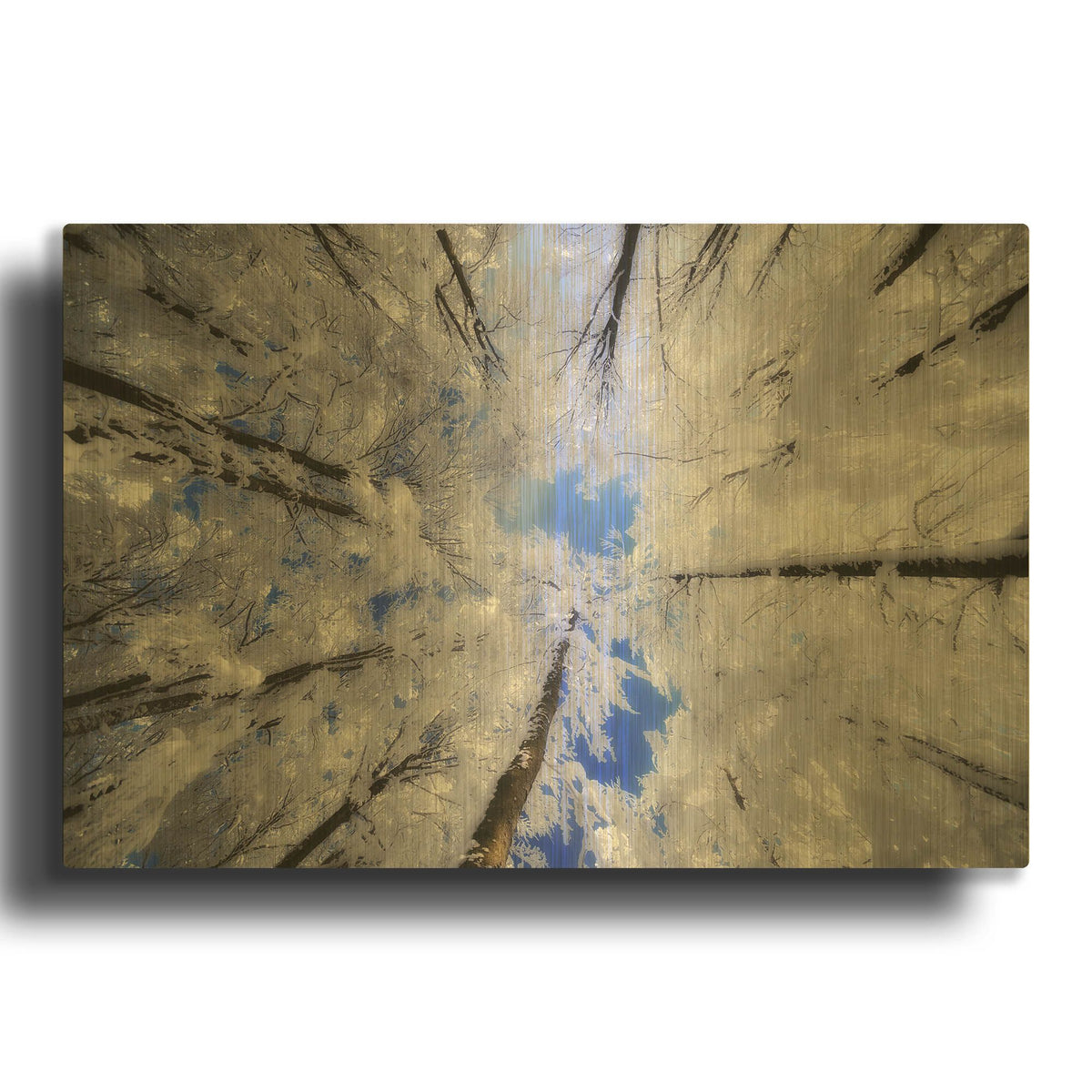 'Turn Carousel' By Philippe Sainte Gold Metal Wall Art