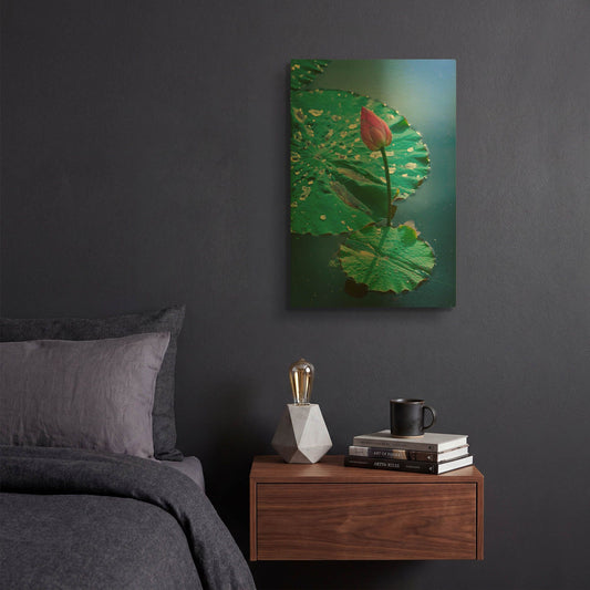 'Circle Seven' By Philippe Sainte Gold Metal Wall Art