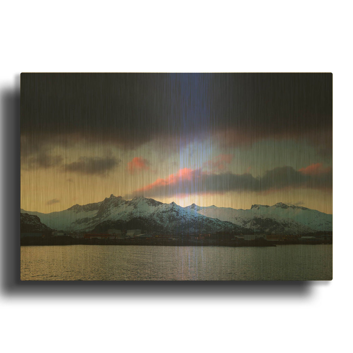 'Dream Lover' By Philippe Sainte Gold Metal Wall Art