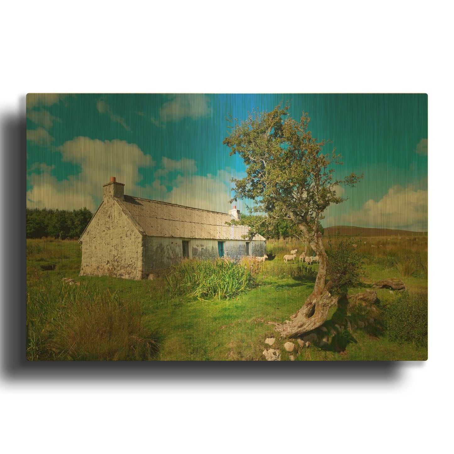 'Imaginary' By Philippe Sainte Gold Metal Wall Art