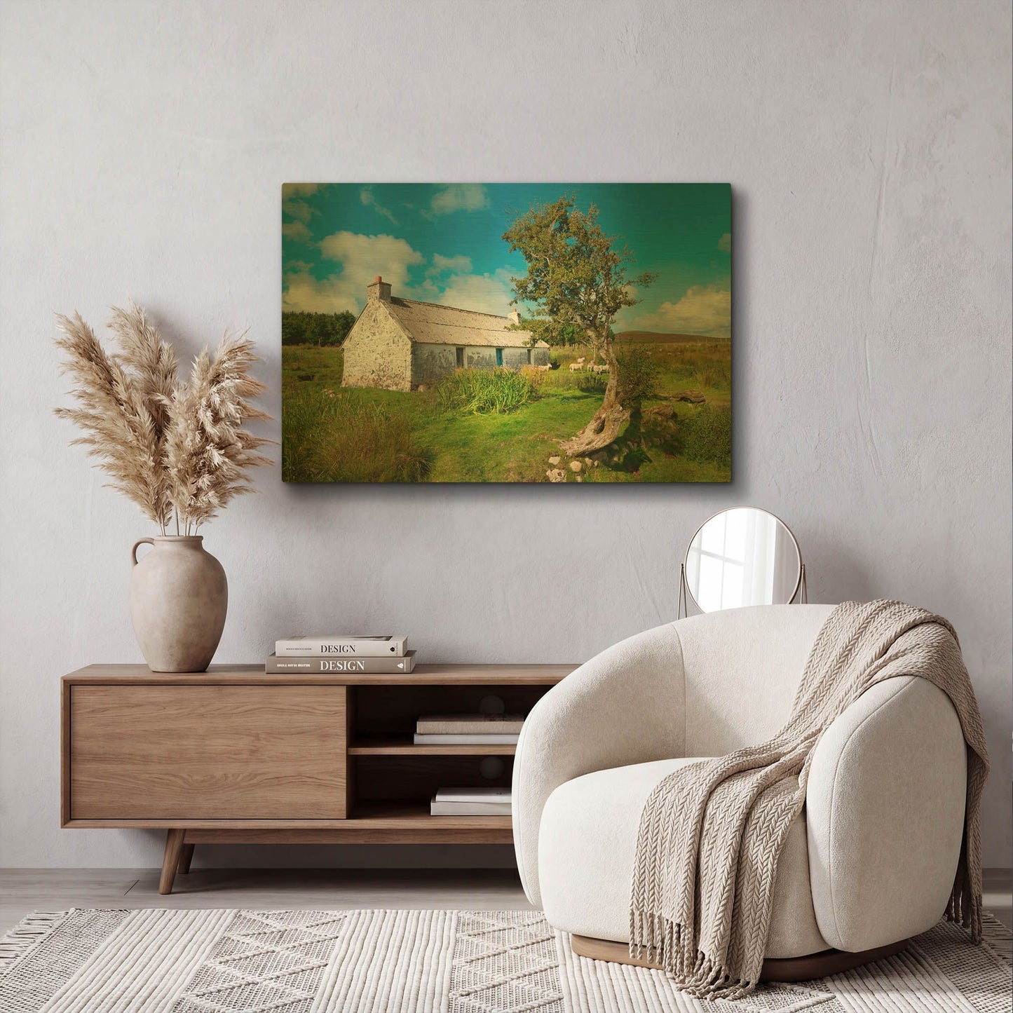 'Imaginary' By Philippe Sainte Gold Metal Wall Art