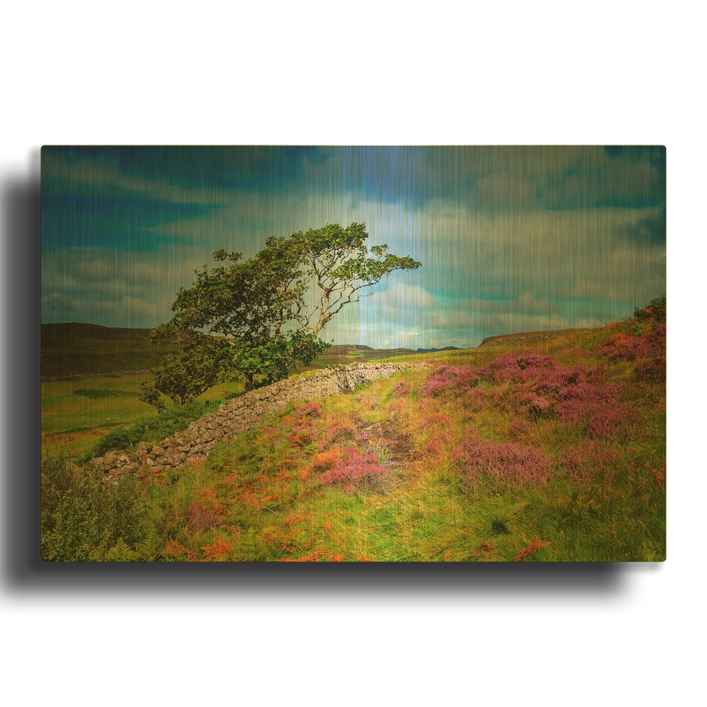 'Time Won' By Philippe Sainte Gold Metal Wall Art