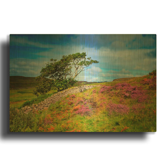 'Time Won' By Philippe Sainte Gold Metal Wall Art