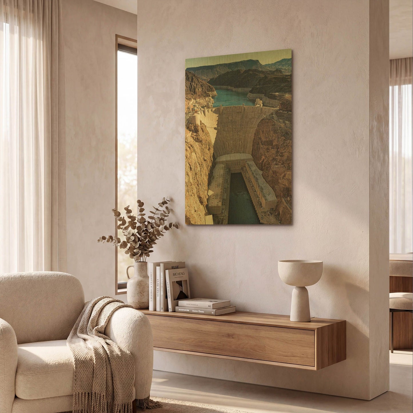 '37' By Giuseppe Torre Gold Metal Wall Art