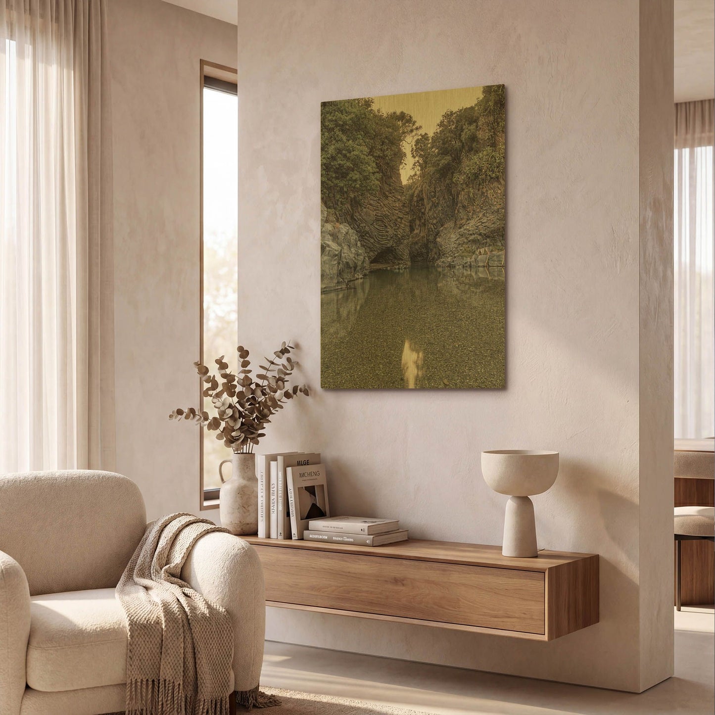 '40' By Giuseppe Torre Gold Metal Wall Art
