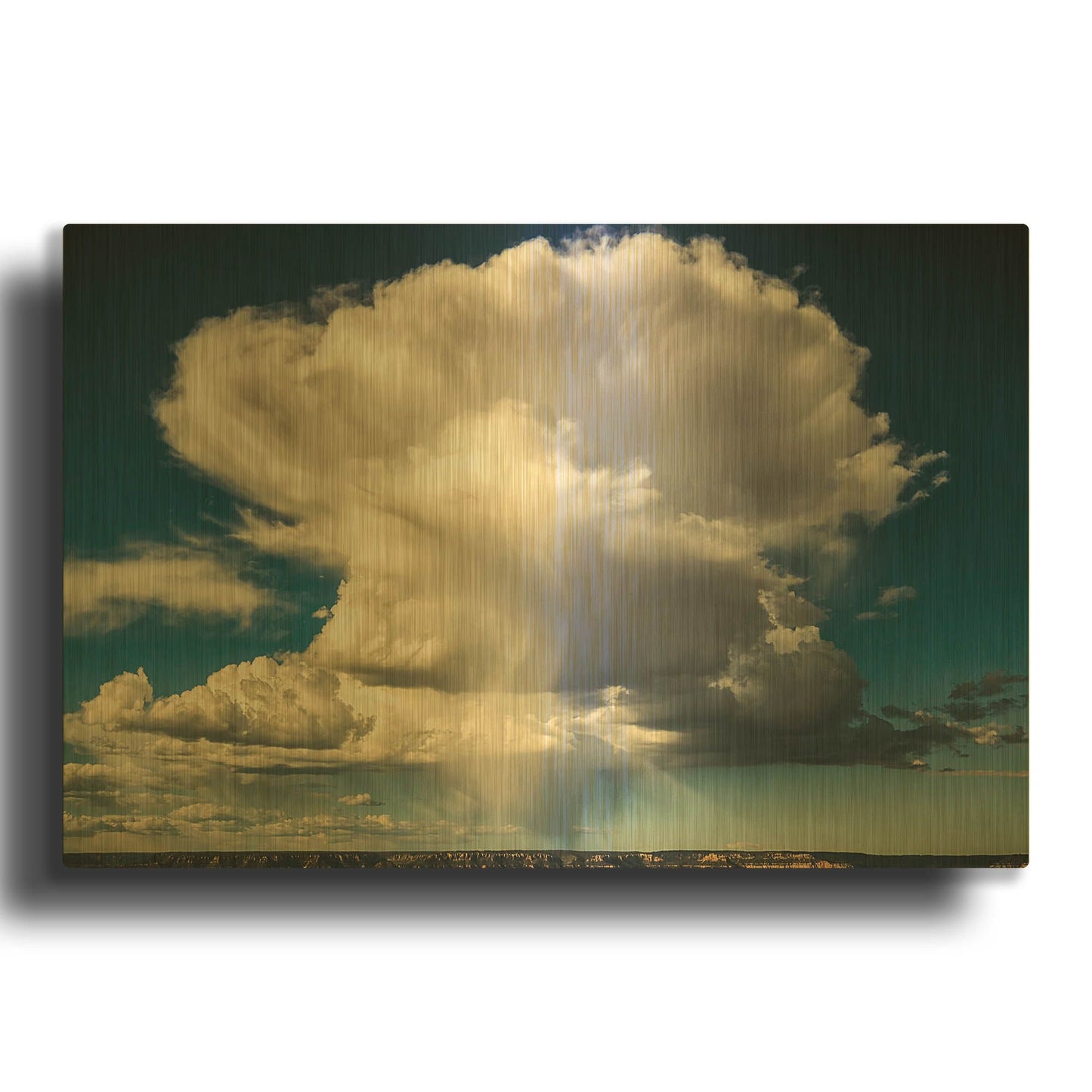 'Huge' By Giuseppe Torre Gold Metal Wall Art