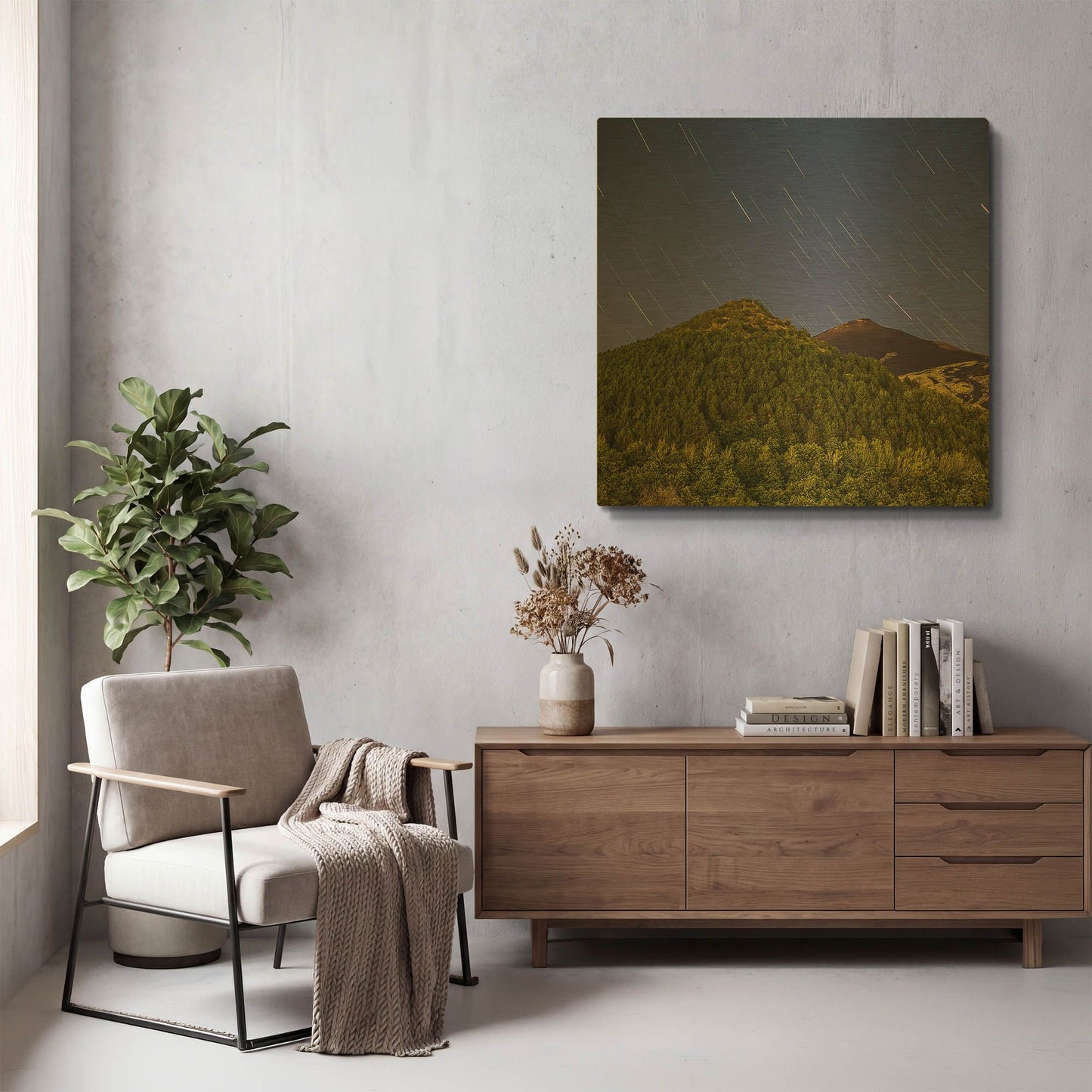 'Rolling' By Giuseppe Torre Gold Metal Wall Art