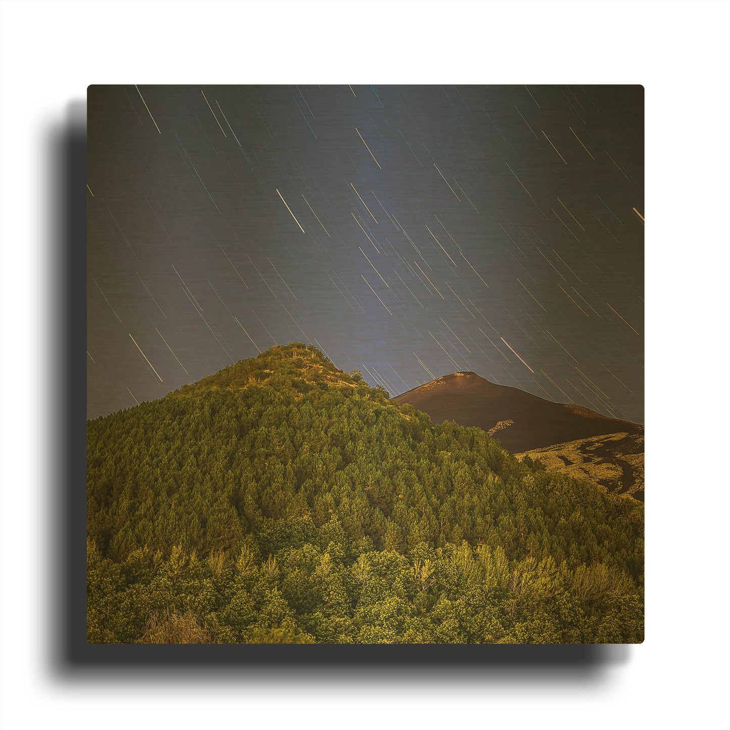 'Rolling' By Giuseppe Torre Gold Metal Wall Art