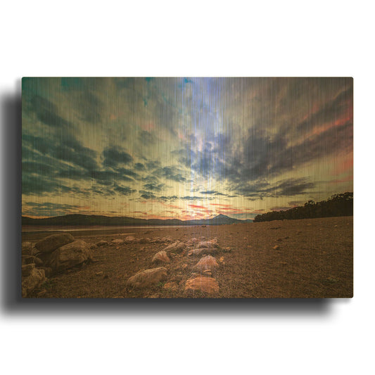 'It’s Full of Colors!' By Giuseppe Torre Gold Metal Wall Art