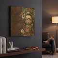 'My Inner Feelings' By Abril Andrade Gold Metal Wall Art