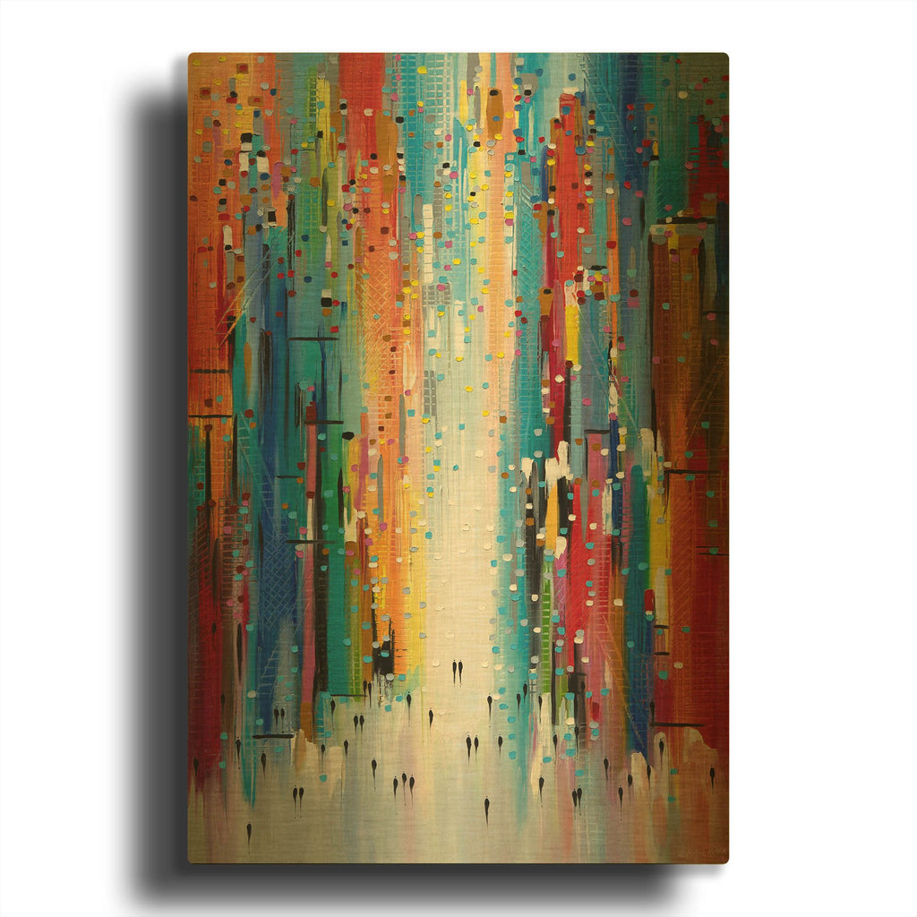 'Sunny Afternoon' By Ekaterina Ermilkina Gold Metal Wall Art