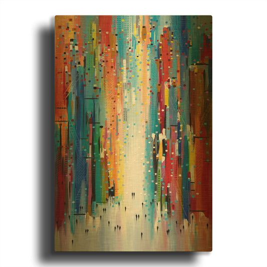 'Sunny Afternoon' By Ekaterina Ermilkina Gold Metal Wall Art