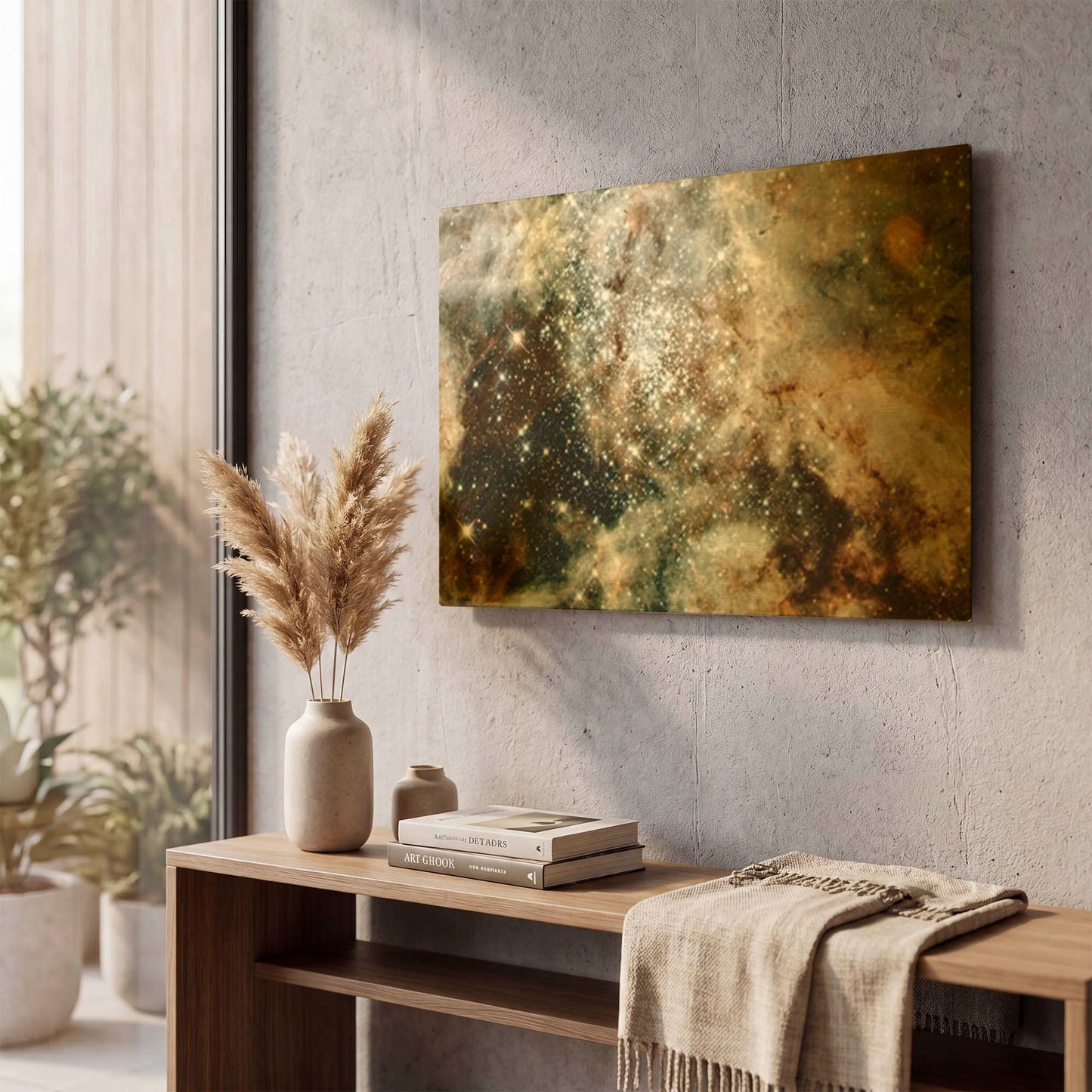 '30 Doradus' By NASA Space Photos Gold Metal Wall Art