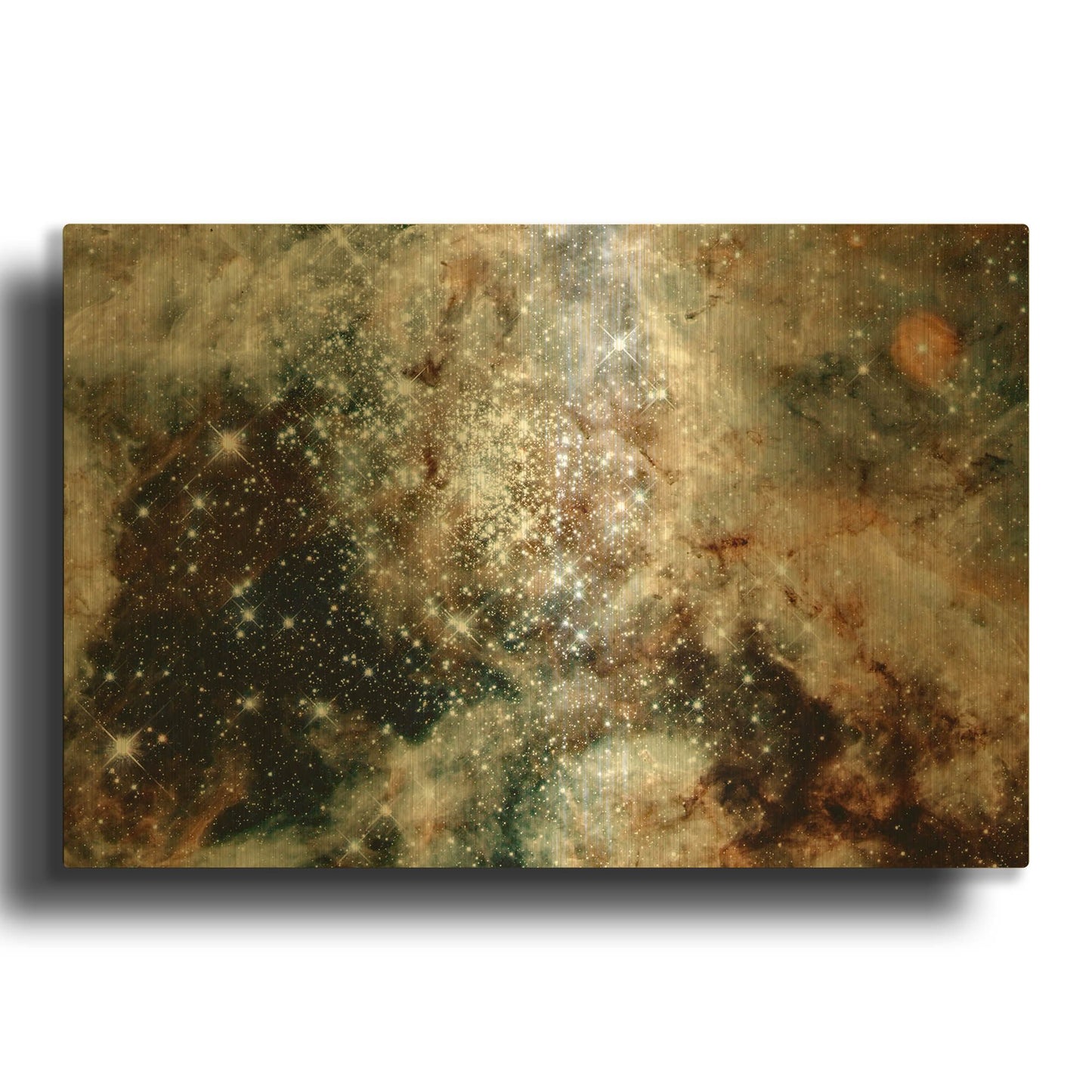 '30 Doradus' By NASA Space Photos Gold Metal Wall Art