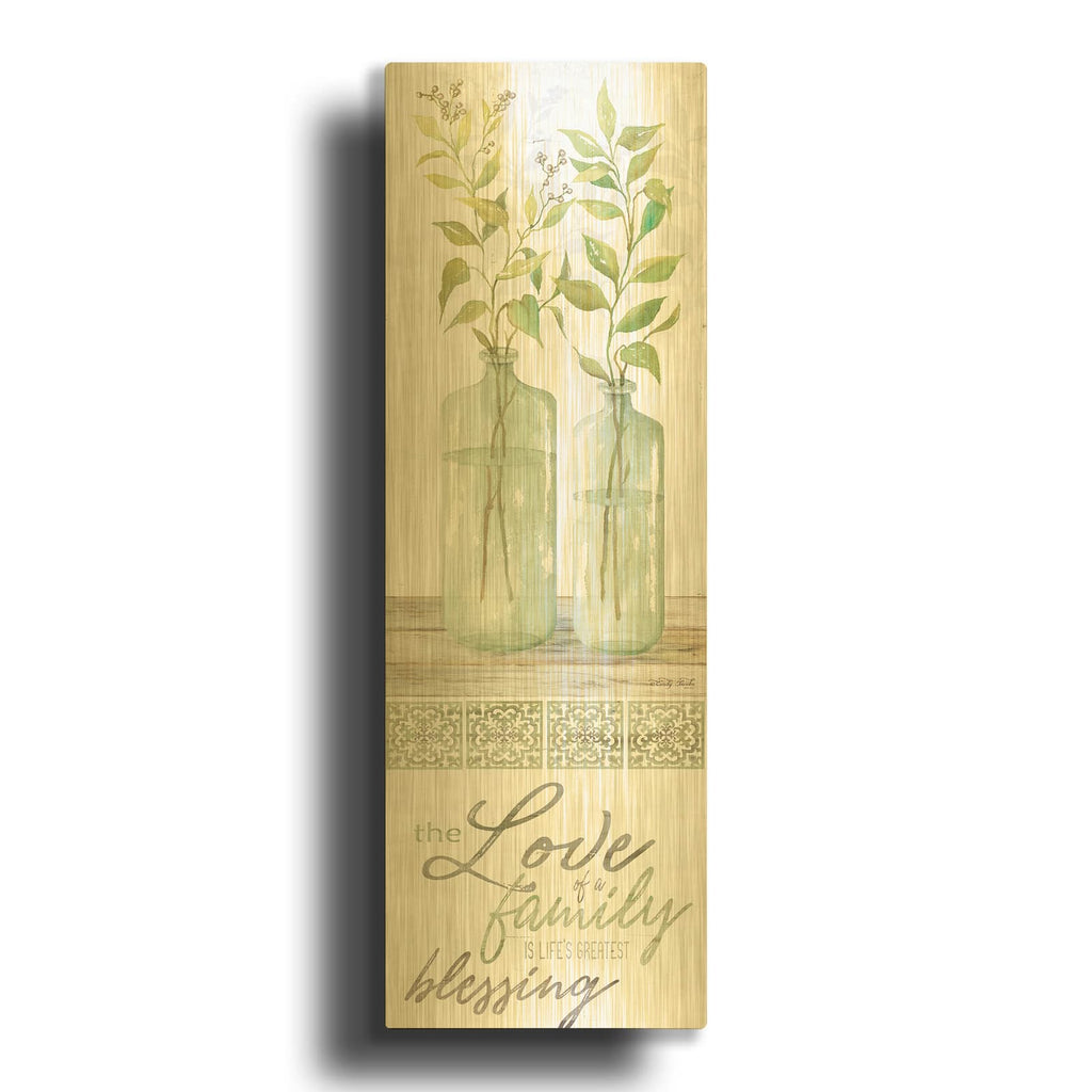 'The Love of a Family' By Cindy Jacobs Gold Metal Wall Art