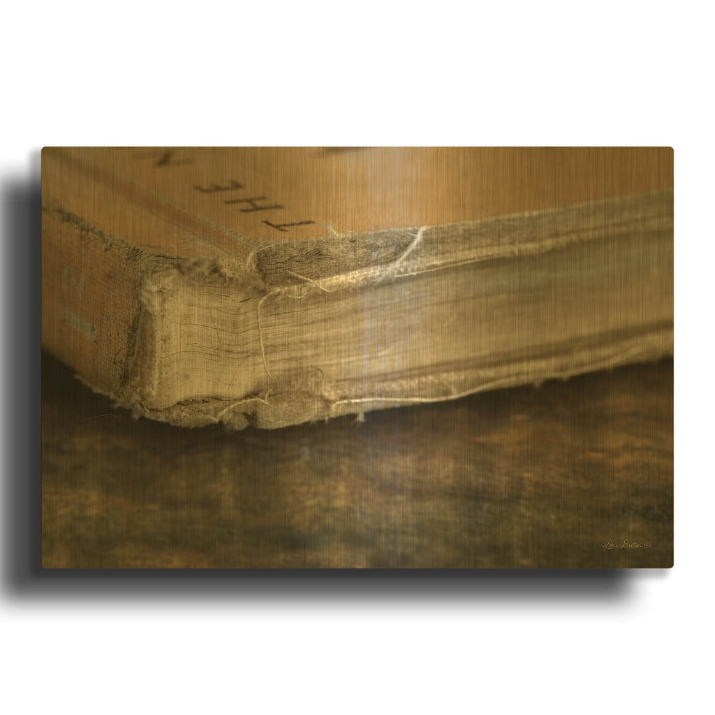 'Well Read' By Lori Deiter Gold Metal Wall Art