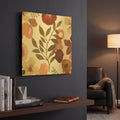 'Garden Dance IV' By Laura Horn Gold Metal Wall Art