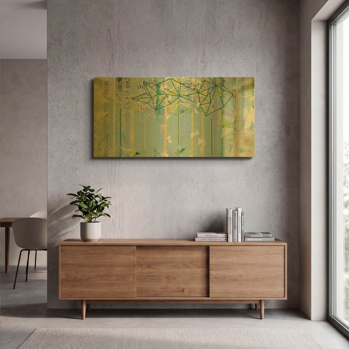'Hanging Around III' By Kathy Ferguson Gold Metal Wall Art