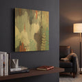 'Gray Forest I' By Kathy Ferguson Gold Metal Wall Art