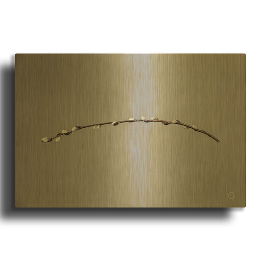'Springtime in the Air' By Nathan Larson Gold Metal Wall Art