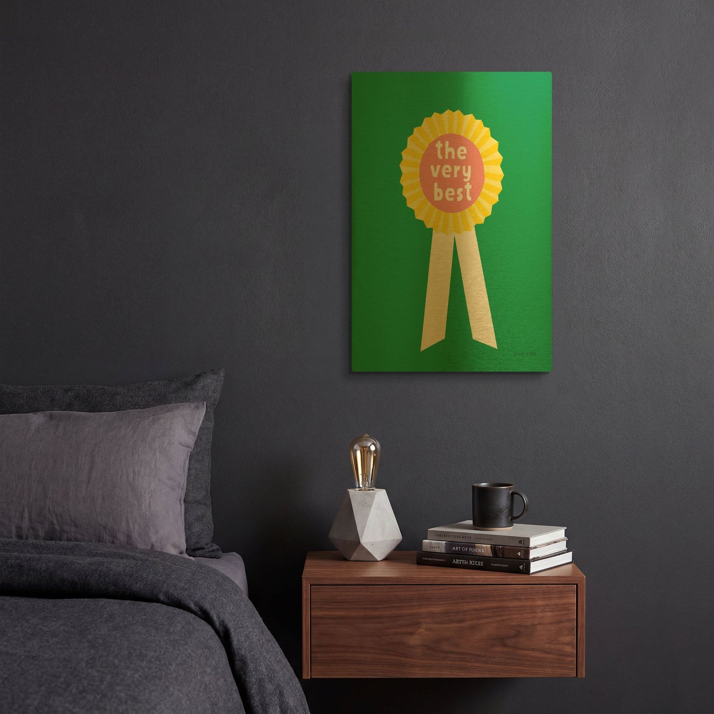 'Very Best Award' By Ann Kelle Gold Metal Wall Art