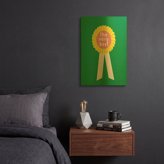 'Very Best Award' By Ann Kelle Gold Metal Wall Art
