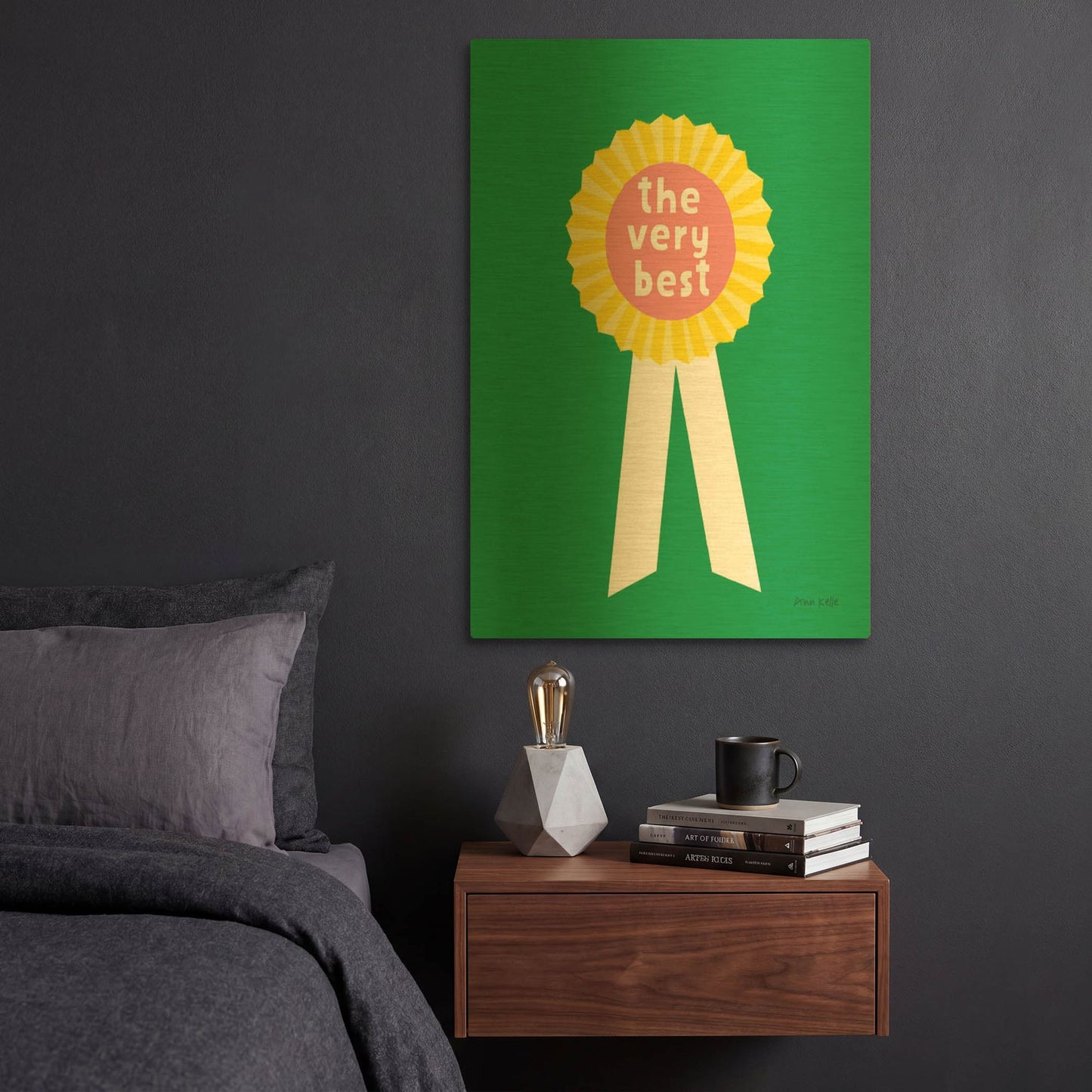 'Very Best Award' By Ann Kelle Gold Metal Wall Art