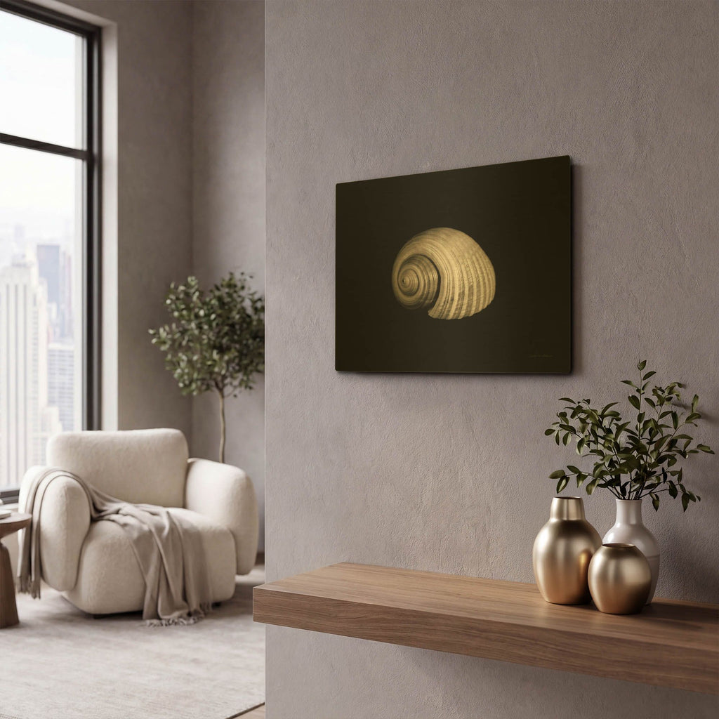 'Tonna' By Debra Van Swearingen Gold Metal Wall Art