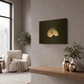 'Nautilus I' By Debra Van Swearingen Gold Metal Wall Art