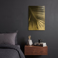 'Palm Frond II' By Debra Van Swearingen Gold Metal Wall Art