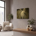 'Palm Fronds' By Debra Van Swearingen Gold Metal Wall Art