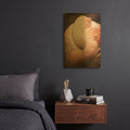 'Chilean Flamingo I' By Debra Van Swearingen Gold Metal Wall Art