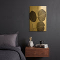 'Eucalyptus Sepia' By Debra Van Swearingen Gold Metal Wall Art