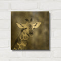 'Little Guy' By Debra Van Swearingen Gold Metal Wall Art