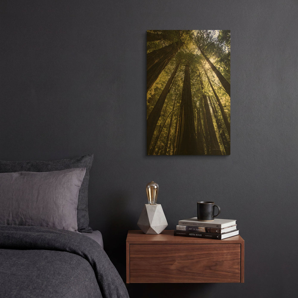 'The Stand' By Debra Van Swearingen Gold Metal Wall Art
