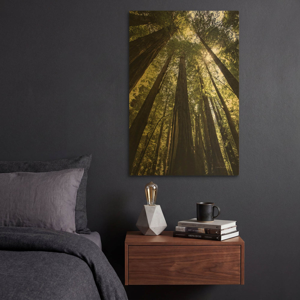 'The Stand' By Debra Van Swearingen Gold Metal Wall Art