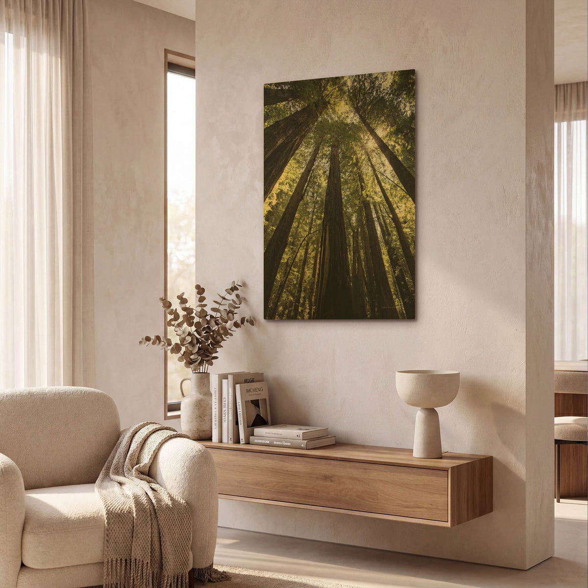 'The Stand' By Debra Van Swearingen Gold Metal Wall Art