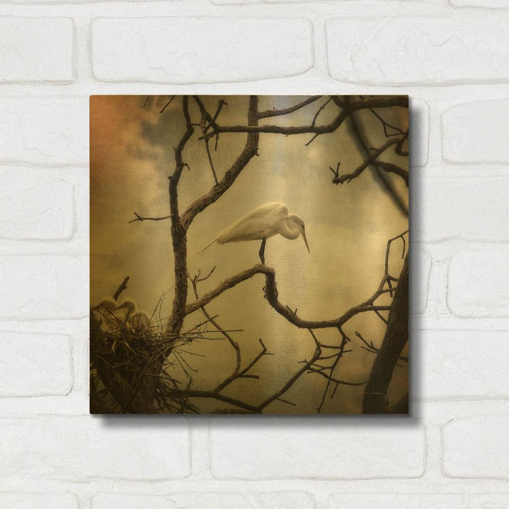 'Respite' By Debra Van Swearingen Gold Metal Wall Art