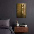 'Heres Looking at You II' By Debra Van Swearingen Gold Metal Wall Art
