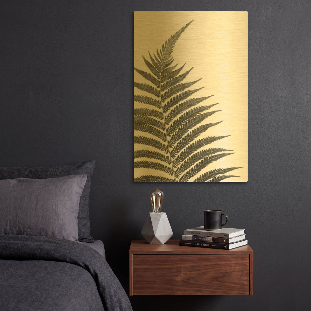 'Truth' By Debra Van Swearingen Gold Metal Wall Art