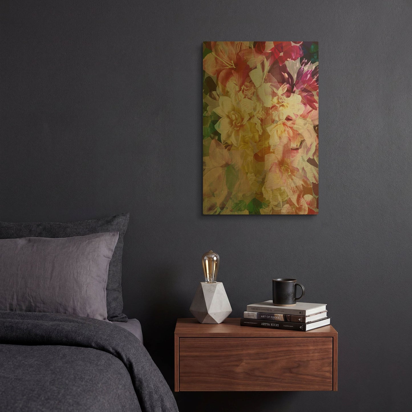 'Bloomin Babes' By Shandra Smith Gold Metal Wall Art
