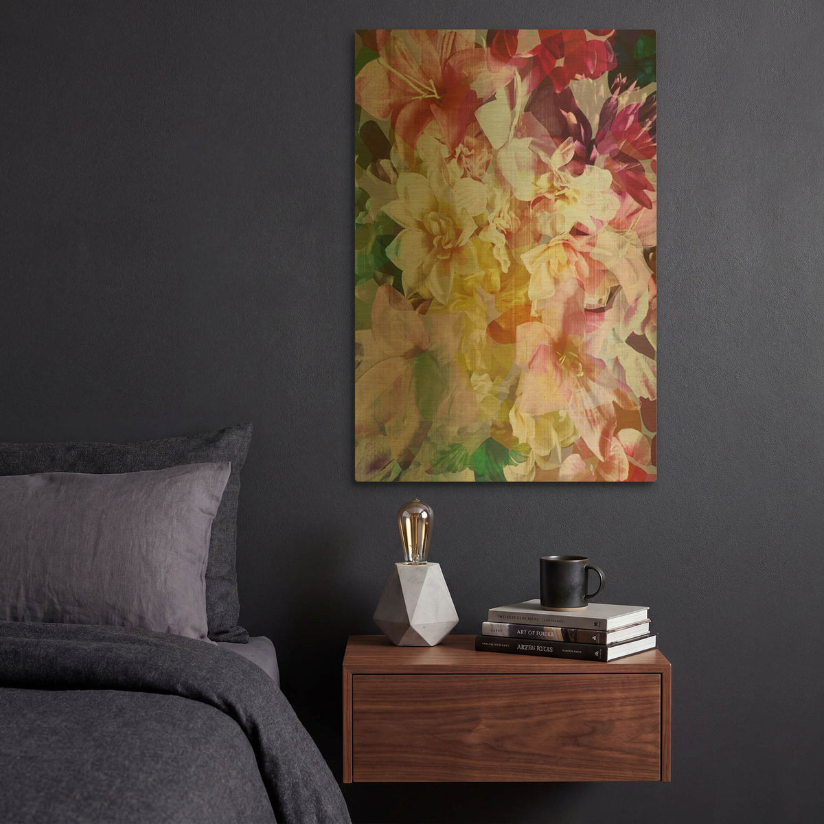 'Bloomin Babes' By Shandra Smith Gold Metal Wall Art